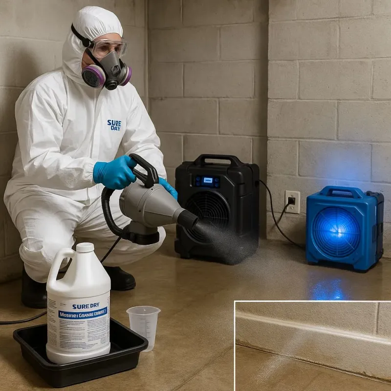 Sanitization and Odor Removal process in Riverside, MD