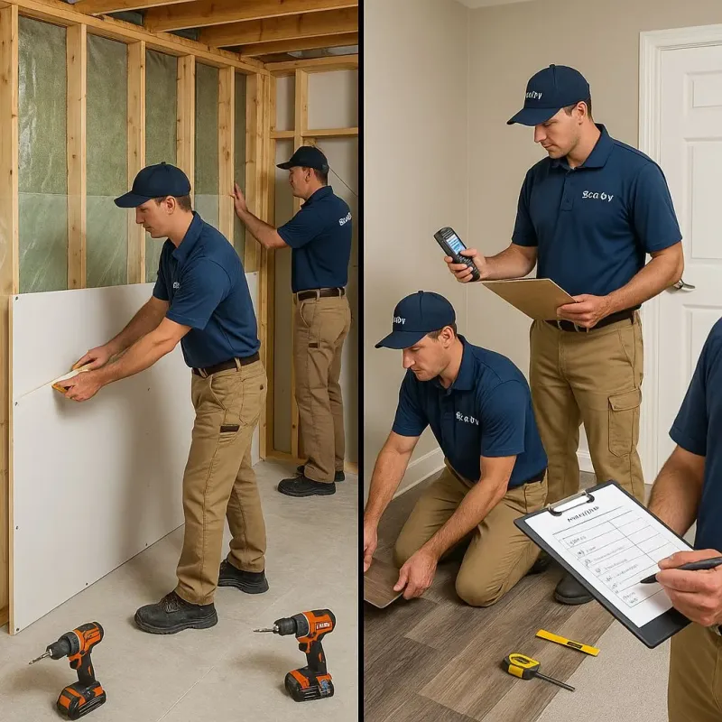 Repairs and Reconstruction process in Riverside, MD